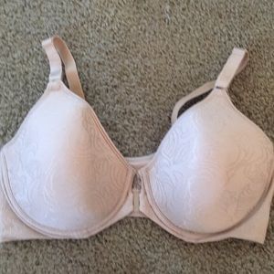 Bali 42B front closure fully lined t-shirt bra
